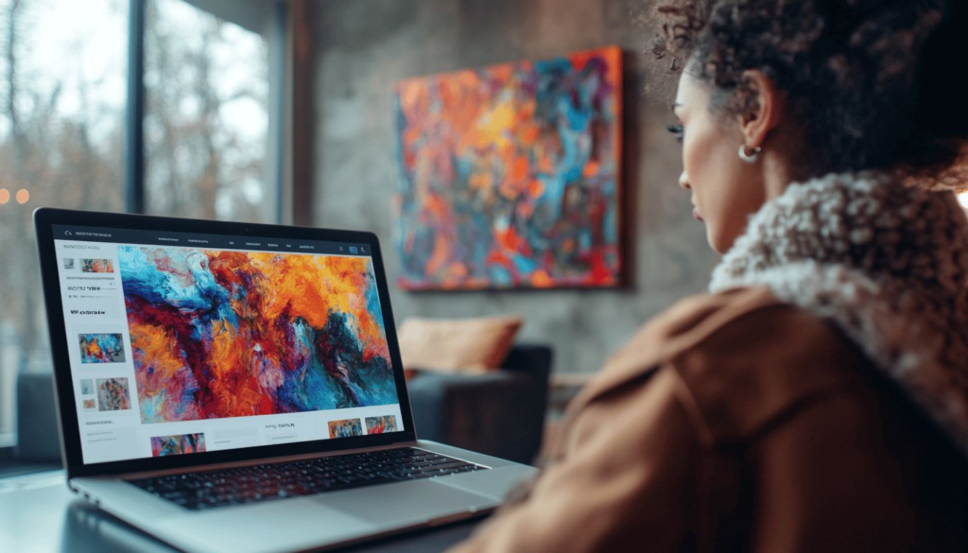 Comment les avis clients influencent-ils l'achat d'art en ligne ?